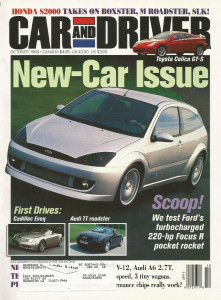 CAR & DRIVER 1999 OCT - MONTOYA, EVOQ, LAFORZA, ZTS